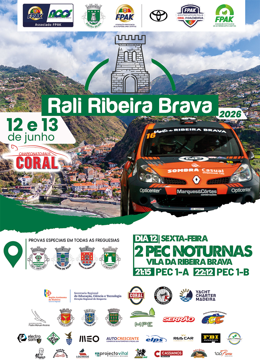 Pra Rali Rali Ribeira Brava 2026 – Automóvel Clube Concelho Santacruz